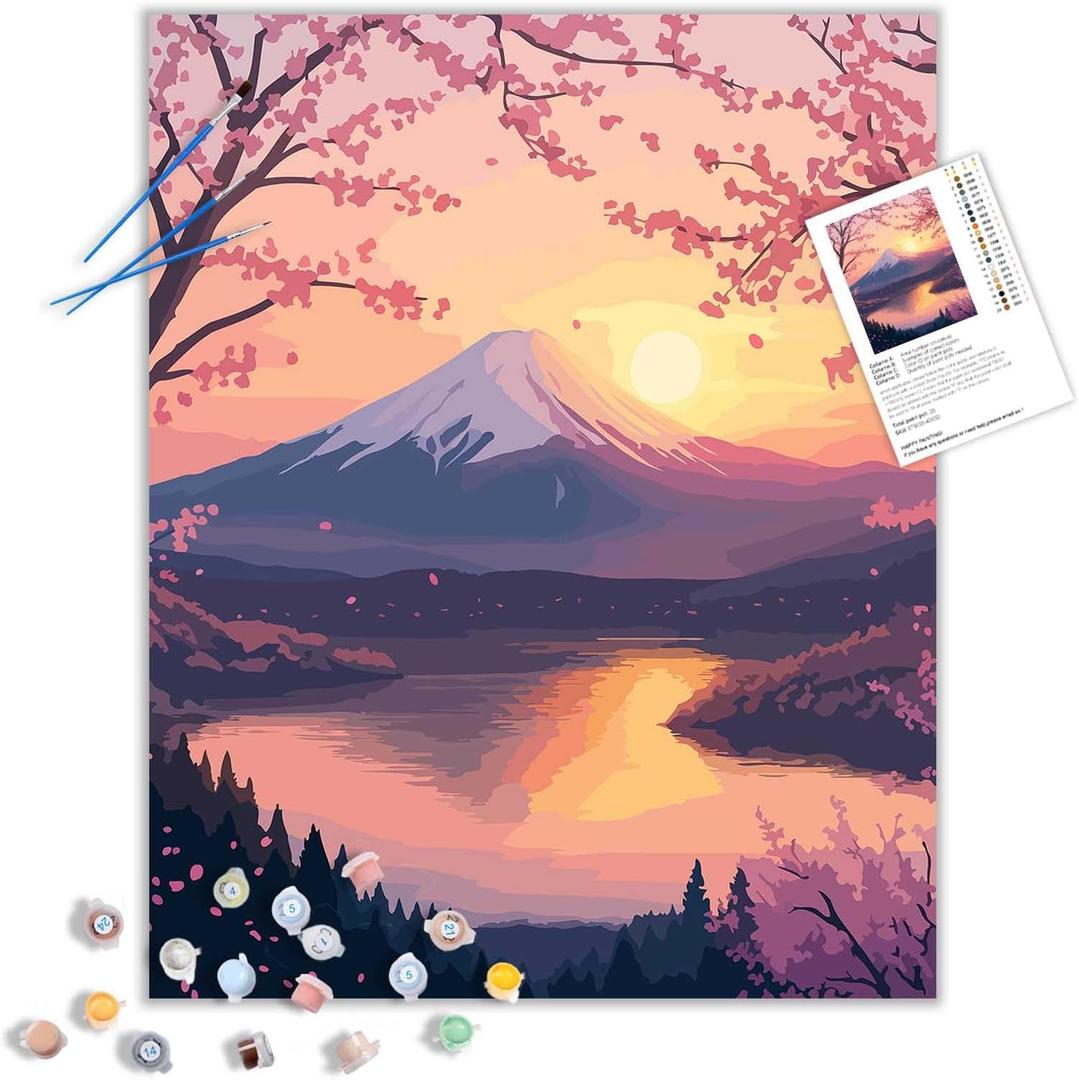 BYGFHLYW Paint by Numbers Kit 30x40