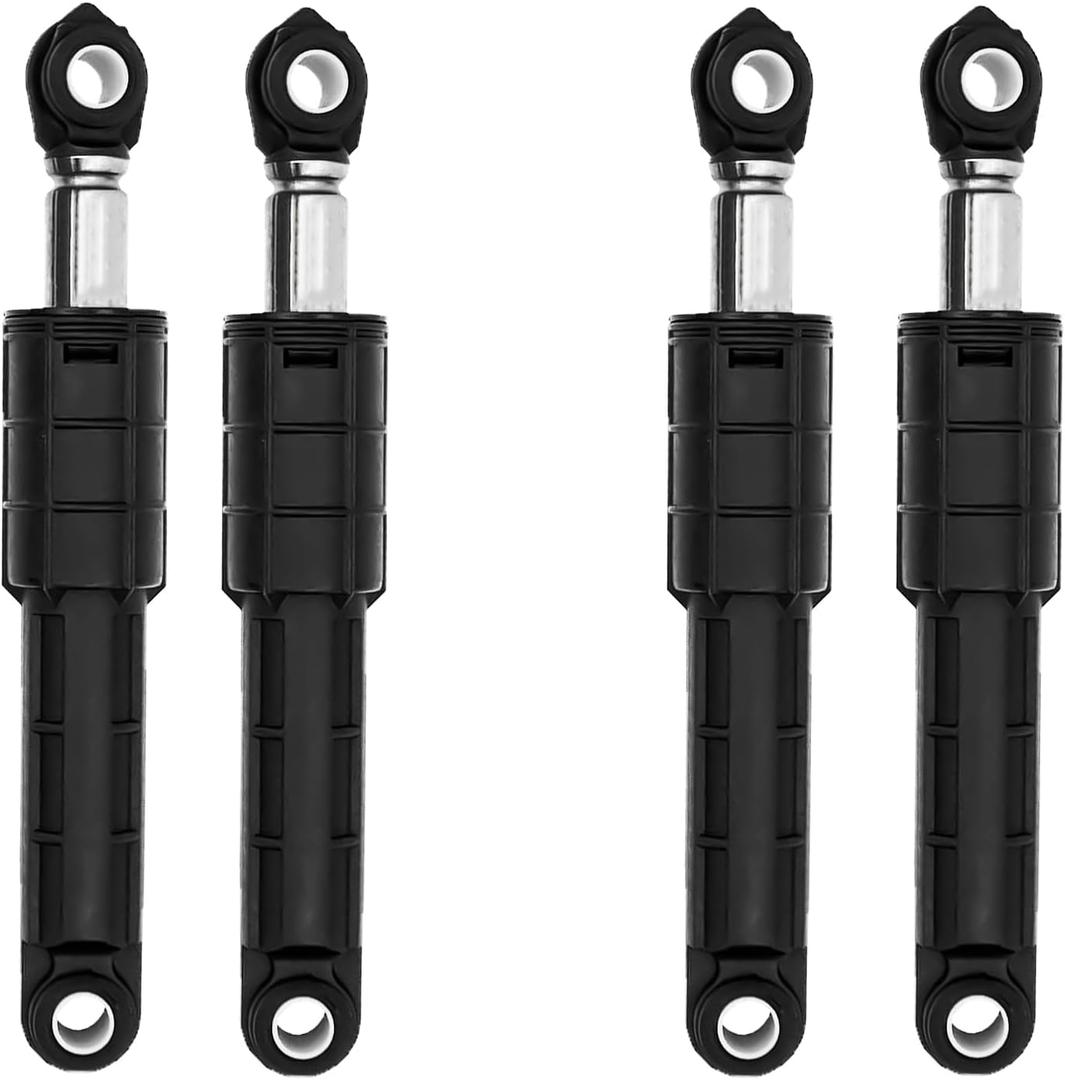 4PCS NEW WH17X10001 WH17X10015 WH17X10019 Washer Shock Absorbers Compatible with GE Washer Replaces 278890 AP2046228 PS270563 EAP270563 PD00001684