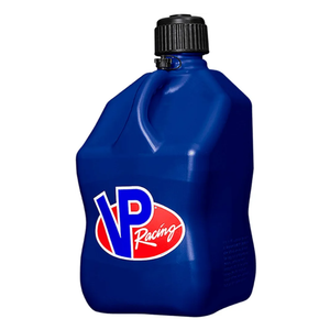 VP Racing 5.5 Gallon Motorsport Container Blue Utility Jug - Features Close-Trimmed Cap and Neck for Tight Seal - Made of Even-Density Plastic