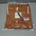 LETSEE Linen Shirts for Men Short Sleeve Blouse Button Down Dress Untuckit Shirts Beach Summer Wedding Hawaiian Outfit (Brown, M)