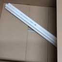 MECCANIXITY PVC Conduit Pipe 0.5m/20" length 16mm OD Cable Ducting White Straight Tube for Home DIY Electrical Wiring Installation, Garden, Farm, Workshop Pack of 4