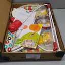 Bright Starts Portable Baby Bouncer Soothing Vibrations Infant Seat with Removable-Toy-Bar, 0-6 Months 6-20 lbs (Playful Pinwheels)