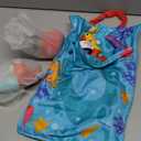 hahaland Montessori Toys for 1 Year Old Boy Girl Birthday Gift - 10 in 1 Cloth Fishing Game Easter Basket Stuffers for Toddler Toys 1-3 with Stacking Cups - Number Counting, Color Sorting Learning