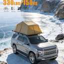 KINGGERI 330lb Lockable Roof Rack Cross Bars Compatible with 2021-2026 Chevy Tahoe & Suburban, GMC Yukon XL, Cadillac Escalade ESV with Flush Side Rails, Heavy Duty Rooftop Aluminum Accessories