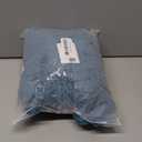 Square Stretch Soft Ottoman Cover 3D Jacquard Square Footrest Stool Slipcovers with Elastic Bottom (Deep Teal,Large)