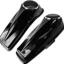 6.5" Motorcycle Speaker Saddlebag Lids Compatible for 2014-2024 Harley Touring Models Street Glide Road King Road Glide Electra Glide Ultra Limited