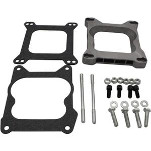 3/4" Open Carb Carburetor Adapter 4bbl Quadrajet Manifold to Holley Edelbrock 9130