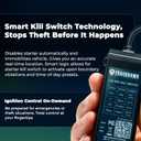 Trackhawk VL03 GPS Tracker with Kill Switch - 4G LTE Vehicle Tracking for Cars, Trucks & Trailers with Driver Monitoring, Anti-Theft Protection & Real-Time Location Tracking Subscription Required