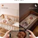 Momcozy Smart Baby Monitor, 2K HD & Night Vision Contact-Free Baby Monitor