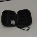 YouKnow Hard Case Compatible with PLAUD NotePin/NotePin S AI Voice Recorder - with Custom Foam Insert Holds Recorder, Magnetic Pin, Clip, Dock, Wristband & Cable (Case Only) (Black)