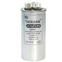 45/5 uF Capacitor 45+5 MFD 370V/440VAC CBB65 Round Dual Run Start AC Capacitors for Air Conditioner AC Unit Fan Motor Start or Heat Pump or Condenser Straight