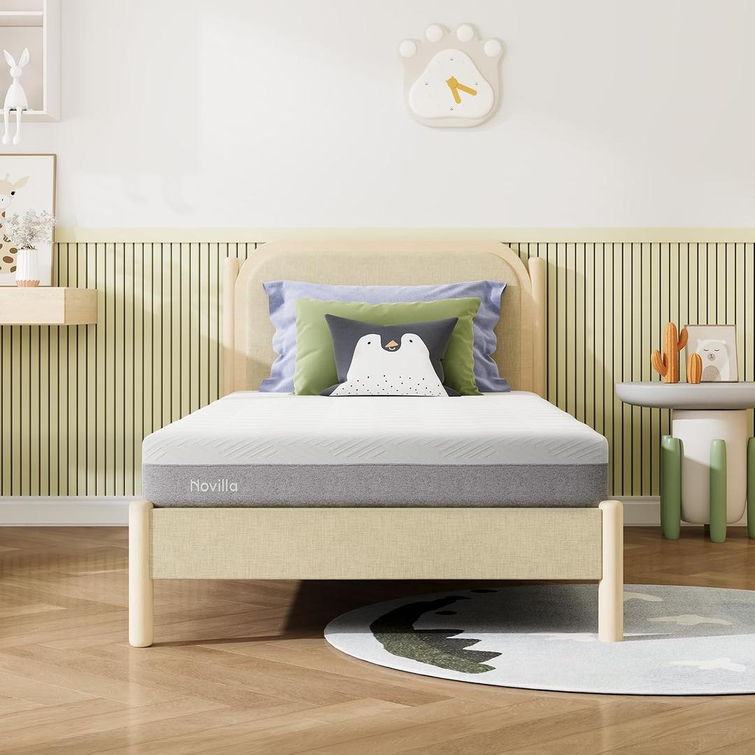 Novilla Bliss Mattress Twin Size, 8 Inch Gel Memory Foam Mattress Twin