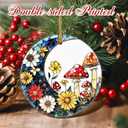 Christmas Ornaments, Mushroom Ornament, Christmas Tree Ornaments, Xmas Decorations, Holiday Decorations, Gifts for Mushroom Lovers, Holiday Party Gifts, and Xmas Gift Ideas