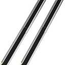 1 Pair 8 FT Telescoping Portable Wheelchair Ramps for Steps, Adjustable Wheelchair Ramp with Anti-Slip Surface and Storage Bag, 600 Lb Weight Capacity