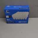 E ENERGETIC LIGHTING 24-Pack A19 LED Light Bulbs 60 Watt Equivalent, Cool White 4000K, E26 Medium Base, Non-Dimmable LED Light Bulb, ETL Listed