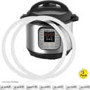 3 x Housewares Solutions Pack of 2 Silicone Sealing Rings Compatible with Instant Pot 5 & 6 Quart - Fits IP-DUO60, IP-LUX60, IP-DUO50, IP-LUX50, Smart-60, IP-CSG60 and IP-CSG50