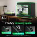 VIVOSUN T5 Grow Lights for Indoor Plants, 5000K Full Spectrum 28W (4 x 7W), 1FT LED Plant Light Strip with Timer & Dimming Controller for Seed Starting, Greenhouse, SGS Compatible, Linkable, 4-Pack
