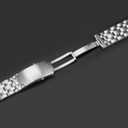 18mm Watch Band Replacement For Omega Seamaster James Bond 007 Midsize Heavy Bracelet Steel