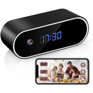 Home Spy Smart 1080P Mini Camera WiFi Hidden Security Video Nanny Baby Monitor Camera Night Vision Motion Detection with App Live Feed
