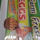 Fresh Eggs for Sale Sign, 18x24 DS Coroplast, Large Outdoor Farm Fresh Eggs Sign with Blank Space for Personal Info