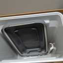 IRIS USA Dog Food Storage Container, Up to 13 lbs, Gray/Dark Gray