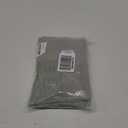 UHITECH Linen Curtains for Bedroom 2 Panels Set 45 Inch Curtains Blackout Short Cafe for Small Windows Thermal Olive Green Drapes Back Tab Living Room Darkening Drapes Black Out