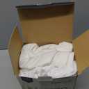 PlushDeluxe Premium Bamboo Mattress Protector  Full Size, Waterproof, & Ultra Soft Breathable Noiseless Washable Bed Mattress Cover for Comfort & Protection - White