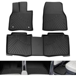 Orybot Front Rear Seat Floor Liners Carpet All Weather Protection Guard Liners 1st and 2nd Row Full Set Car Mats