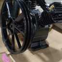 Cast Iron Twin Cylinder Air Compressor Pump Replacement, 145PSI 4HP, 8Bar