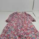PRETTYGARDEN Women's Floral Print Boho Dress Long Sleeve Wrap V Neck Ruffle Belted A-Line Flowy Maxi Dresses (Large, Floral Pink)