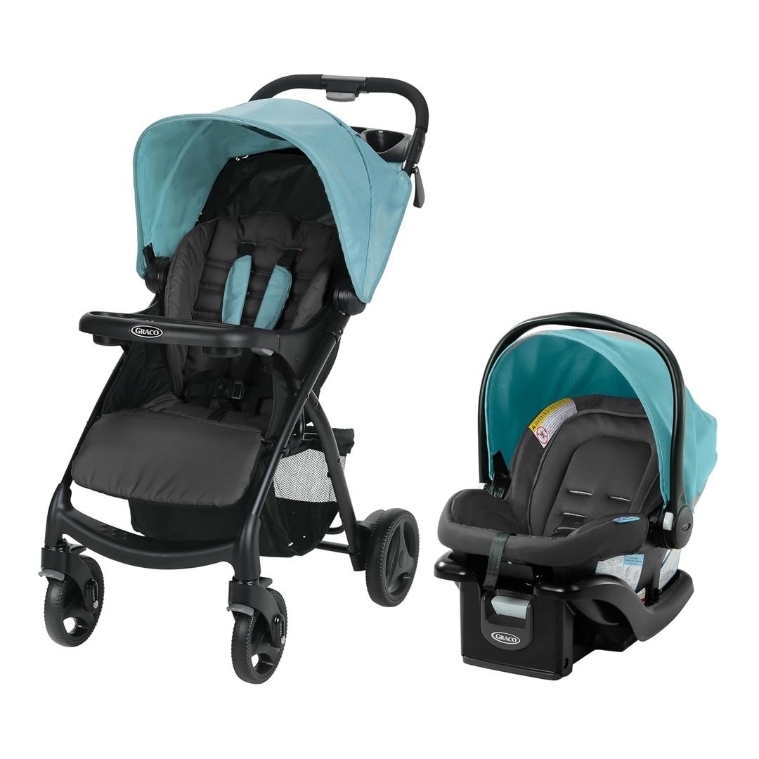 Graco Verb Travel System | Includes Verb Stroller and SnugRide 30 Infant Car Seat, Merrick | Stroller and Carseat Combo, Manufactured Date: 03/09/2026