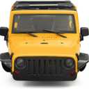 1/10 RC Jeep Wrangler Convertible Hard Shell Kit, for 1/10 RC Crawler TRX4 Axial SCX10 90046 90027 313 Wheelbase Shell Modification Accessories (Yellow)