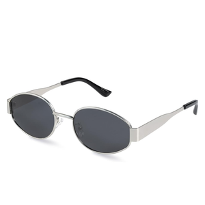 livho 2025 Trendy Oval Sunglasses - Stylish Polarized Shades for Everyday - Retro Metal Frames