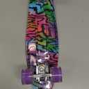 Skateboards, 22" Complete Skateboard, Mini Cruiser Skateboard for Kids Boys Girls Teens Beginners with Colorful Flashing Wheels Skate Tool, Kids Children's Day Gift