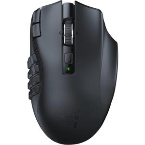 Razer Naga V2 HyperSpeed Wireless MMO Gaming Mouse: 19 Programmable Buttons - FGen-2 