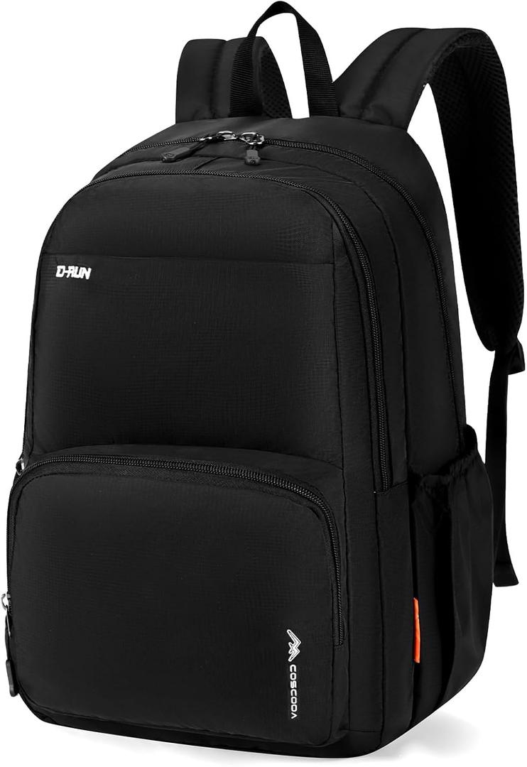 17x10x9 Personal Item Bag United Airlines,Small Carry On Backpack 20L,Flight Approved Underseat Travel Luggage Bag, Mochila de Viaje,Cabin Size Lightweight Travel Backpack (Black)