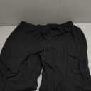 VINMEN Sweatpants for Women (X-Large, Black)