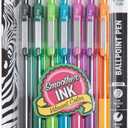 3 x Zebra Pen Z-Grip Retractable Ballpoint Pen, Smooth-Flowing Assorted Fashion Colors, 1.0mm Medium Point, School & Office Supplies, Ideal for Note-Taking, Journal and Planner Use, 7-Pack (22276)