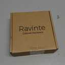 Ravinte Arch Cabinet Pulls 10 Pack Solid 3 Inch Oil Rubbed Bronze Kitchen Cabinet Handles Flat Square Foot Curved Drawer Pulls for Kitchen Cabinet