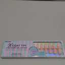 BTArtbox XCOATTIPS Natural Nail Tips - Extra Short Square Press On Nails Pink, Long Lasting Soft Gel Nails False Nail, Soak Off Acrylic Fake Nails Extensions for Nail Art DIY Women