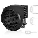 12V 0.8A Inflatable Motor for 3.5-6FT Christmas Halloween Inflatables with 1.5A Adapter 3 LED Light Fans Outdoor Replacement Blow Up Air Blower Fan Parts for Blow Up Yard Decorations
