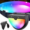 Solar Pool Lights, Solar Above Ground Pool Light, Frame Swimming Lights for Pools Accessories Waterproof,2025 Color Changing Pools Light -1PC