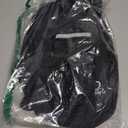 WATERFLY Crossbody Sling Backpack Sling Bag Travel Hiking Chest Bag Daypack (Black)