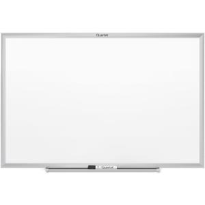 Quartet Magnetic Dry Erase White Board, 48"W x 36"H Whiteboard, Nano-Clean Surface Resists Ink Stains, Silver Aluminum Frame (SM534)