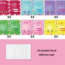 Anditoy 24 PCS Valentines Cards with Heart Squeeze Toys Stress Balls for Valentines Day School Class Classroom Gifts Prizes Party Favors