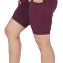 Yogalicious Womens High Waisted Biker Shorts Workout Running Spandex Yoga Shorts 3.5", 5", 7", 9" (XS)