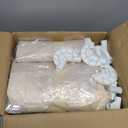 69.3"x69.3"x34.6" Extra Large Dog Playpen Indoor, Tall Puppy Playpen with Removable Roof, Sturdy Fabric Dog Pen for Medium to Large Pets, Spacious Hexagonal Pet Playpen Indoor for Comfort & Security