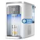 NOVETE Reverse Osmosis Water Filter Countertop, UV Cold Water Down to 32, NSF/ANSI 42/58 Certified, 4:1 Pure to Drain, No Installation Needed, 8-Stage RO Water Filtration System, CRF0A-QS, White