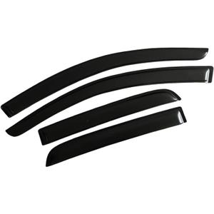 Window Visor Compatible For MITSUBISHI MIRAGE HATCHBACK 2013 2014 2015 2016 2017 2018 2019 2020 2021 Wind Deflectors Rain Guards Door Visor