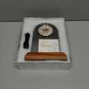 Sister Gifts from Sister Brother with Wooden Light Base, Birthday Gifts Idea for Sisters Glass Clock Keepsake Sisters Gift for Women on Christmas Mothers Day Valentines